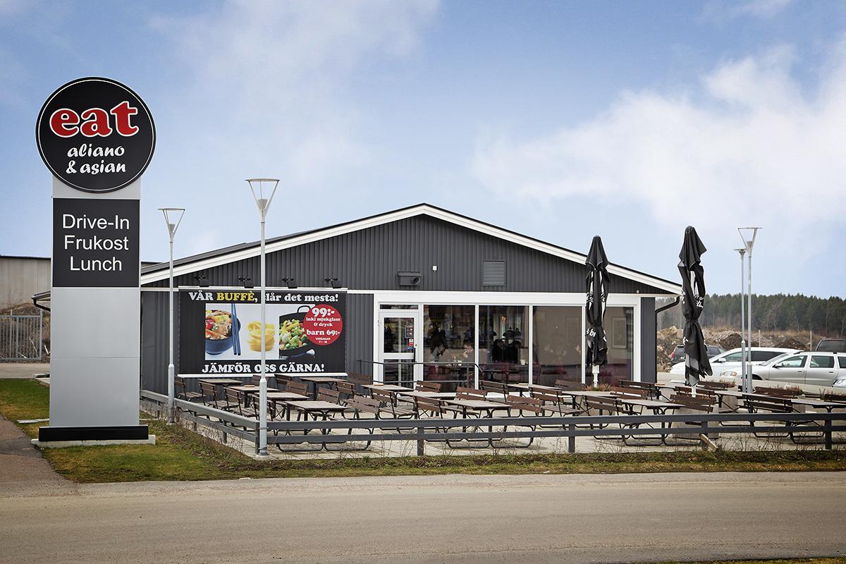 Drive-In Motell Mjölby エクステリア 写真